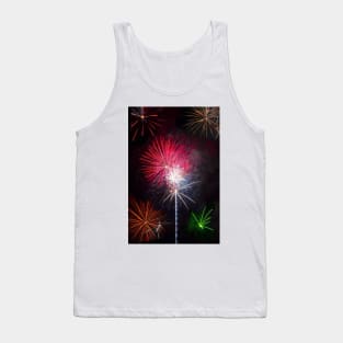 All Night Fireworks Tank Top